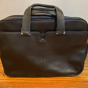 Samsonite Commuter Bag Black Genuine Leather